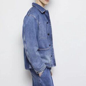 The Kooples Workwear Denim Jacket